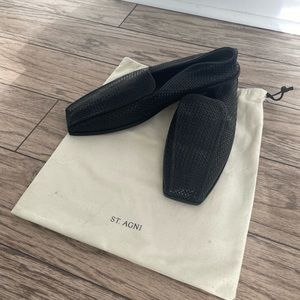 St. Agni Modernist Loafer Black NWOT